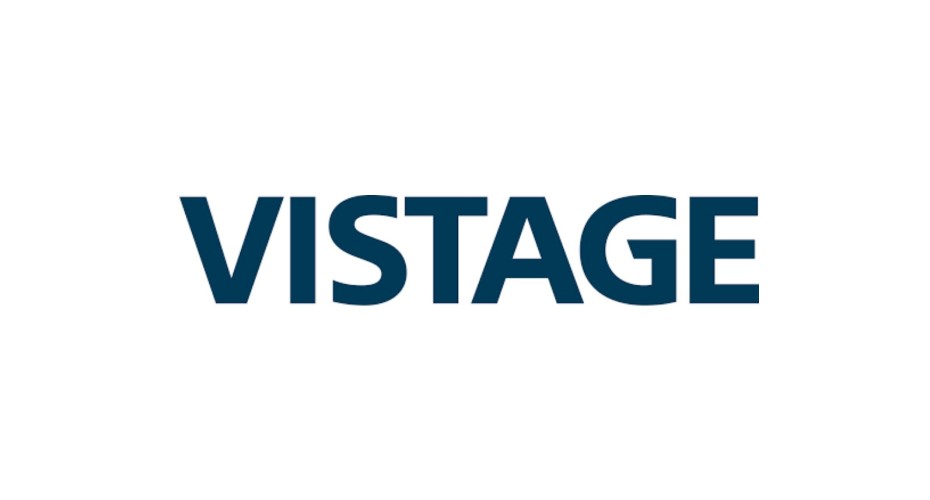 Logo for vistage.