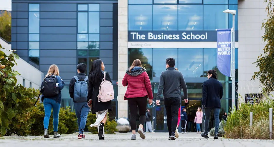 business school exterior