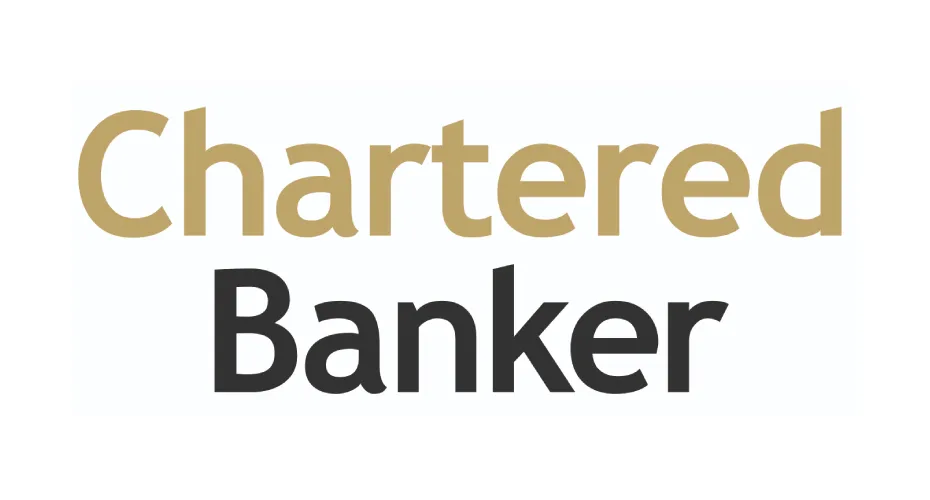 Logo for the chartered banker institute.