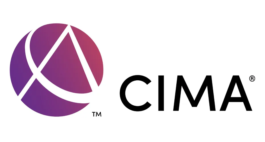 Logo for the chartered institute of management accountants.