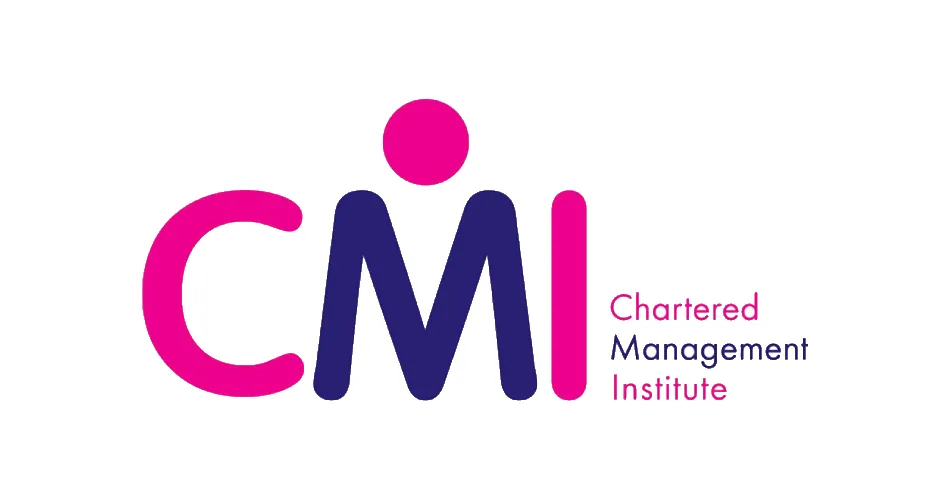 Logo for the chartered management institute.