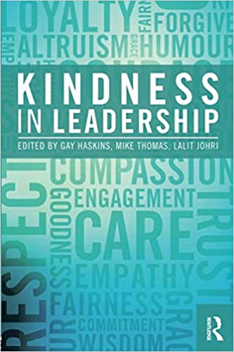 Book cover of Kindness in Leadership