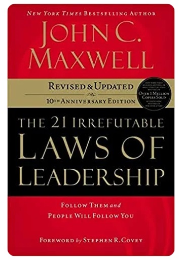Book cover of Laws of Leadership