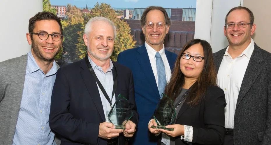 Exeter prize 2016 winners.