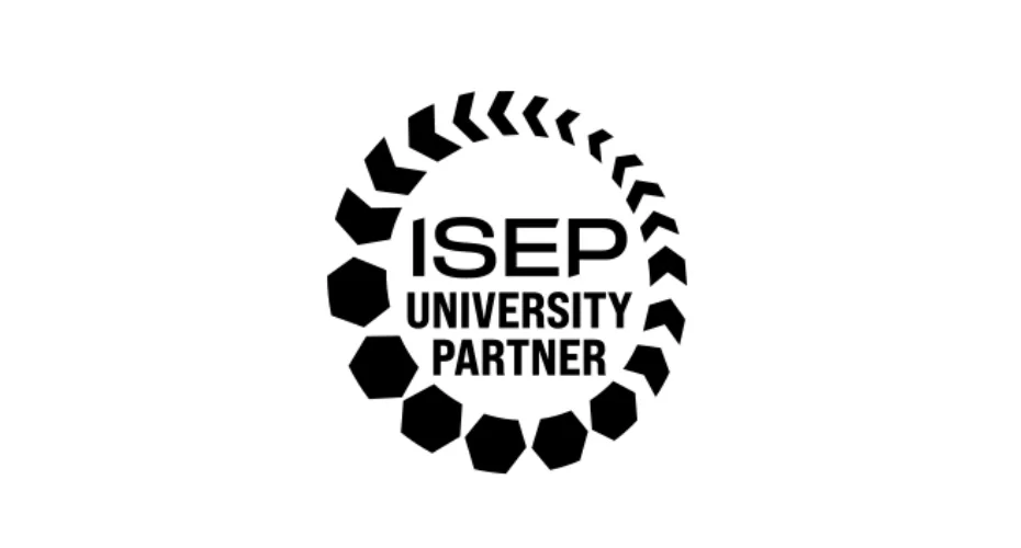 Isep university partner logo.