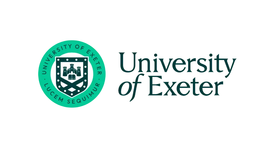 Logo for the university of exeter.